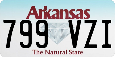 AR license plate 799VZI
