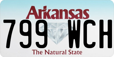 AR license plate 799WCH