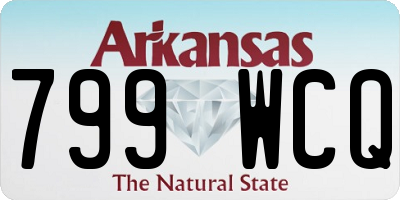 AR license plate 799WCQ