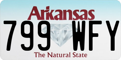 AR license plate 799WFY