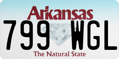 AR license plate 799WGL