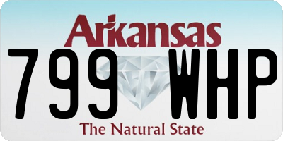 AR license plate 799WHP