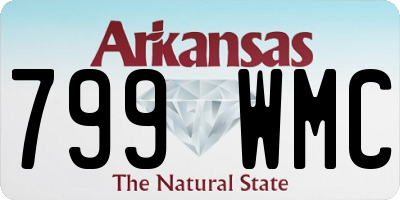AR license plate 799WMC