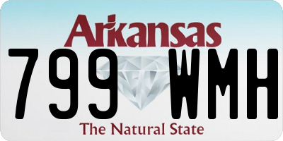 AR license plate 799WMH