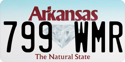 AR license plate 799WMR