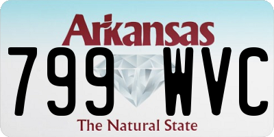 AR license plate 799WVC