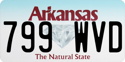 AR license plate 799WVD