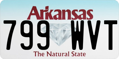 AR license plate 799WVT