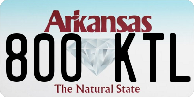 AR license plate 800KTL