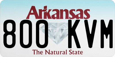 AR license plate 800KVM
