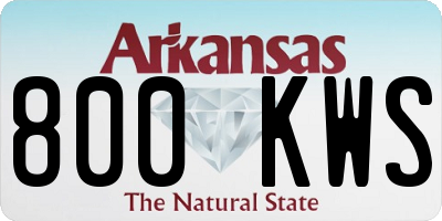AR license plate 800KWS
