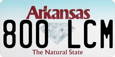 AR license plate 800LCM