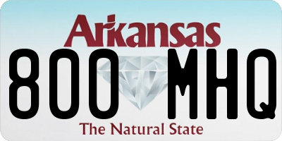 AR license plate 800MHQ