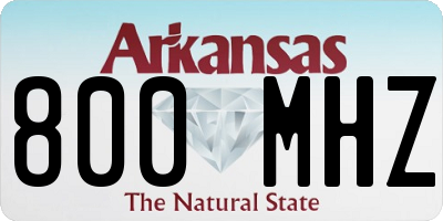 AR license plate 800MHZ