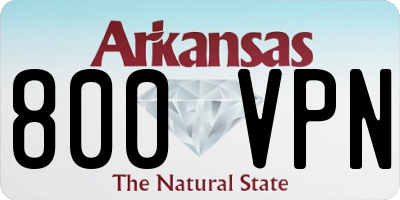 AR license plate 800VPN