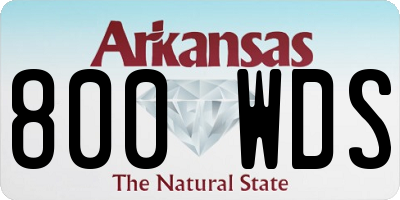 AR license plate 800WDS