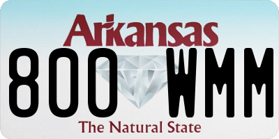 AR license plate 800WMM