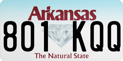 AR license plate 801KQQ