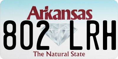 AR license plate 802LRH