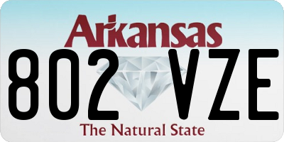 AR license plate 802VZE