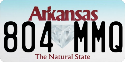 AR license plate 804MMQ