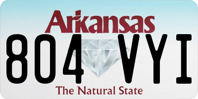 AR license plate 804VYI