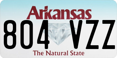 AR license plate 804VZZ