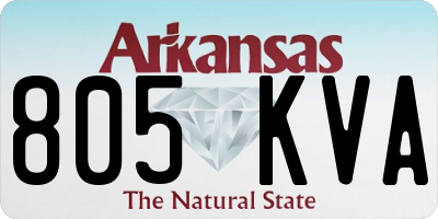 AR license plate 805KVA