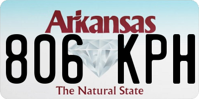 AR license plate 806KPH