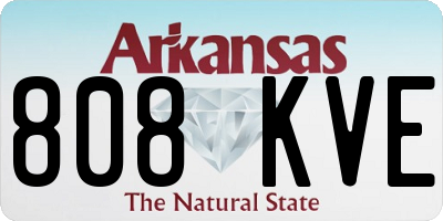 AR license plate 808KVE