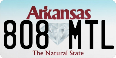 AR license plate 808MTL