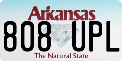 AR license plate 808UPL