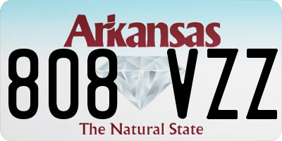 AR license plate 808VZZ