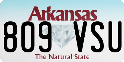 AR license plate 809VSU