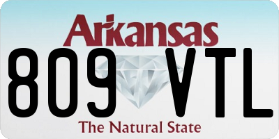 AR license plate 809VTL