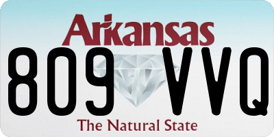AR license plate 809VVQ