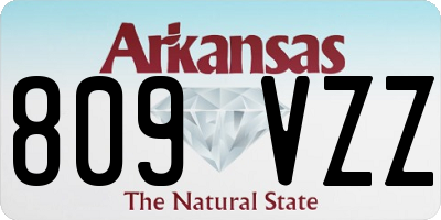 AR license plate 809VZZ