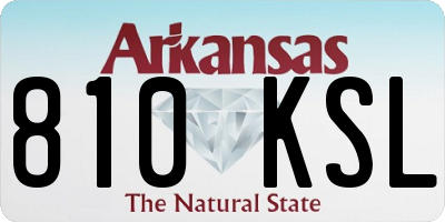 AR license plate 810KSL