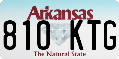 AR license plate 810KTG