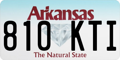 AR license plate 810KTI
