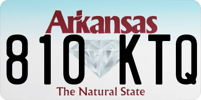 AR license plate 810KTQ