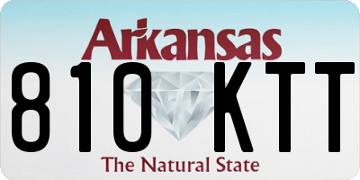AR license plate 810KTT