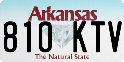 AR license plate 810KTV