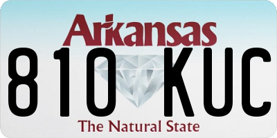 AR license plate 810KUC