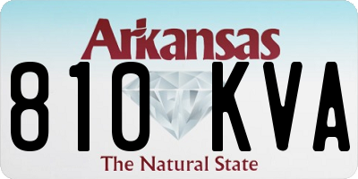 AR license plate 810KVA