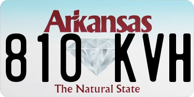 AR license plate 810KVH