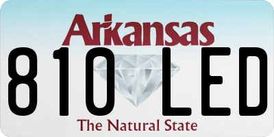 AR license plate 810LED
