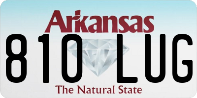 AR license plate 810LUG