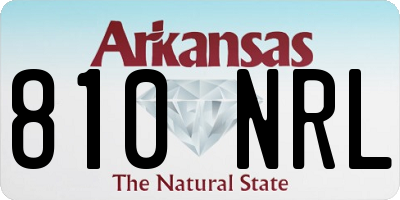 AR license plate 810NRL
