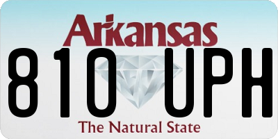 AR license plate 810UPH
